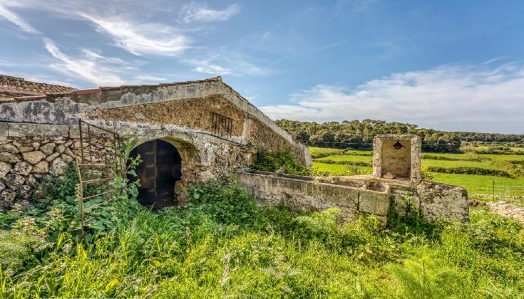 Atractiva finca rústica Menorca con privacidad