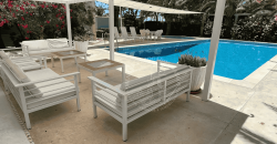 Exclusive seafront chalet with total privacy and spectacular views