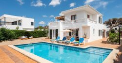 VILLA ONE ROW BACK FROM THE SEA IN CALA BLANCA