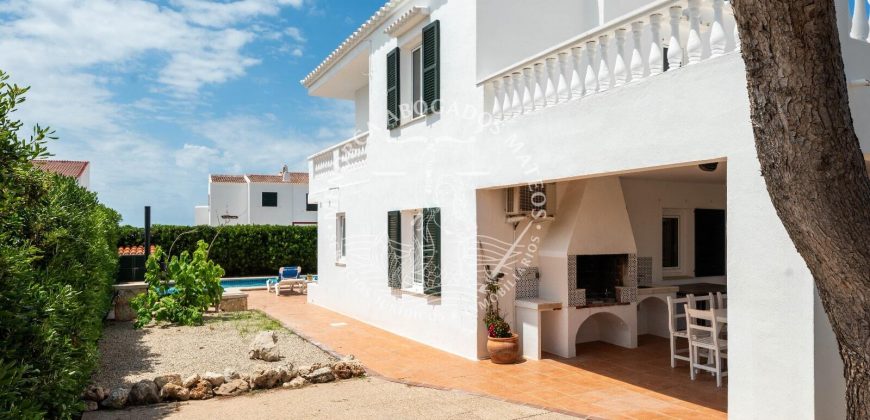 VILLA ONE ROW BACK FROM THE SEA IN CALA BLANCA