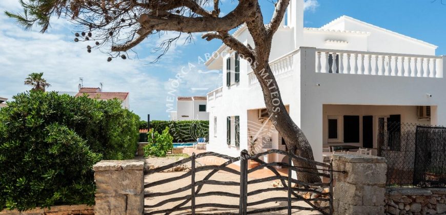 VILLA ONE ROW BACK FROM THE SEA IN CALA BLANCA