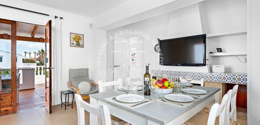 VILLA ONE ROW BACK FROM THE SEA IN CALA BLANCA