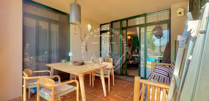 Ground floor apartment in Cala en Bosch