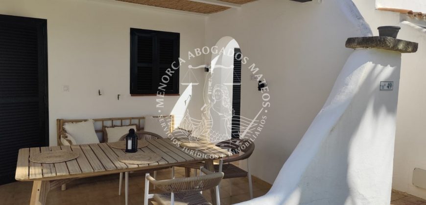 APARTAMENTO EN PLANTA BAJA TOTALMENTE REFORMADO EN CALA’N BOSCH – LISTO PARA ENTRAR A VIVIR